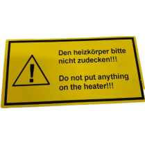 Decal, Heater GER