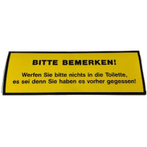 Decal, Do Not Put GER