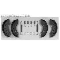 Brake shoes and springs for wi