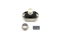 Cabinet lock w/push button