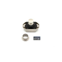 Cabinet lock w/push button
