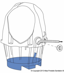 Cap- Threaded forPluto3 137mm