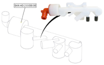 Sanitrax- AD Valve Toilet Dist