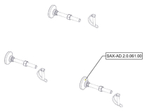 Sanitrax- AD Ramp Level Feet