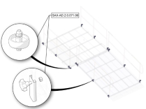 Sanitrax- AD Ramp Hdwe