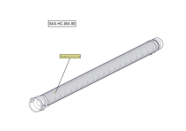 Sanitrax- HC Vac Hos 1.6mx63mm
