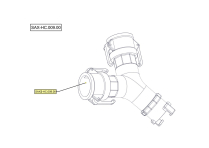Sanitrax- T Conn 2x3/4 Fmle SS