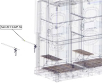 Sanitrax- S2 Lock Mecha R/L SS
