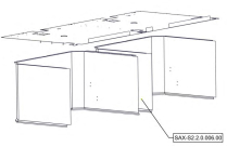 Sanitrax- S2 Wall Top RL 9010