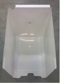 Sanitrax- Top Ral 9003 Left