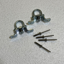 Sanitrax- T3 Curtain Lock Stnl