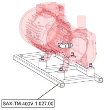 Sanitrax- 480V Pump 140MB Slid