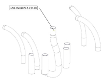 Sanitrax- 480V Vac Conn Hose