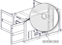 Sanitrax- 480V Alarm Light