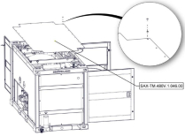 Sanitrax- 480V P/Roof Ral 9010