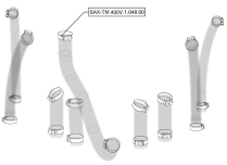 Sanitrax- 480V Hose Clamp St/3