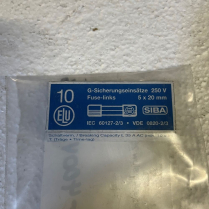 Sanitrax- 480V Fuse 3,15A 250