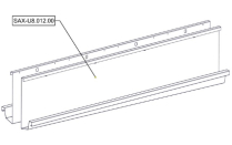 Sanitrax- U8 Urinal L/R Stnls