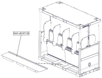 Sanitrax- U8 Plate Floor Alum