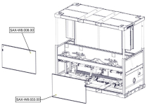 Sanitrax- W8 Door Inter Blck