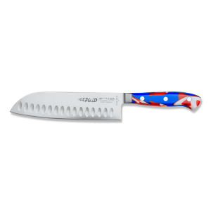 F.Dick Premier Plus Santoku Knife 7" GoForGold RWB Edition