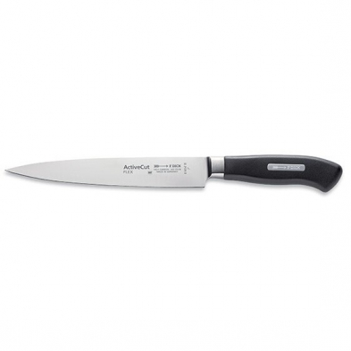 F.Dick ActiveCut Series 7" Filetting Knife, Flexible Blade, Black