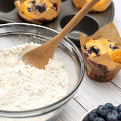 Heavy Duty Wood Spoon 18"