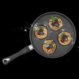 AMT A226I Pancake Pans, 26cm Diameter, Induction.