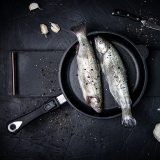 AMT A428I Tossing Pan, 4cm deep, 28cm diameter, Induction