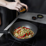 AMT A624I Sauteuse Pan, Induction. 24cm Diameter.