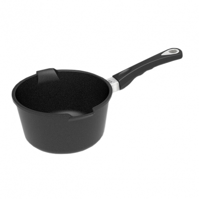 AMT A1120 Milk and Sauce Pot (2 Spouts), 20cm Diameter