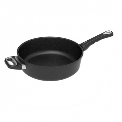 AMT A828 Braise Pans, Long/Short Handles, Induction/Non-Induction