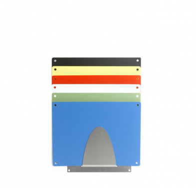 Profboard b10371 Series 1100, Stainless Steel Wall Mounted Sheet Holder, 49 x 49"