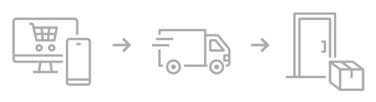 Fast shipping image banner