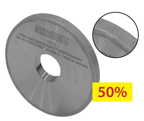 FDick RS75 sharpening wheel diagram one