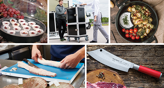 CookUP Group brands represented in an image collage for mobile display