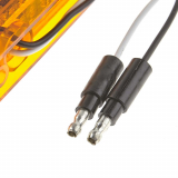 disc LAMBE DEL SCELL&Eacute; 4"X3/4X1-3/8 AMBRE GROTE:47093