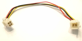 CON. MALE/FEMELLE 4 CONTACTS PLAT .110