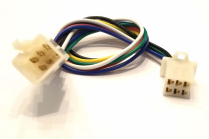 CON. MALE/FEM. 6 CONTACTS PLAT .110