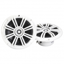 Haut-parleurs marins Coaxiaux Kicker - Series KM60,  16,5 cm, 150 W de cr&ecirc;te/50 W RMS