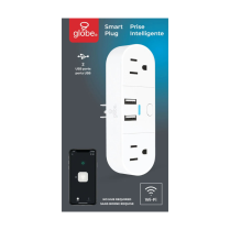 PRISE WI-FI INTELLIGENTE 2 SORTIES 2 USB GLOBE