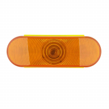 disc LENTILLE SCELL&Eacute;E OVALE  AMBRE