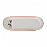 LENTILLE SCELL&Eacute;E OVALE  ROUGE