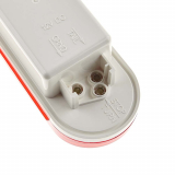 LENTILLE SCELL&Eacute;E OVALE  ROUGE