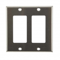 PLAQUE DECORA DOUBLE EN INOX