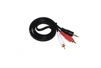 1/8 "M. STEREO A 2 RCA M 3 PIEDS