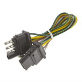 CONNECTEUR REMORQUE 4 COND. - 1 pieds