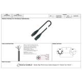 ADAPTATEUR DMX 3 BROCHES M&Acirc;LE &Agrave; 5 BROCHES FEMELLE