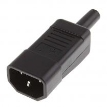 RECEPTACLE AC INSTRUMENT FIL MALE