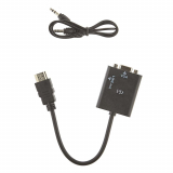 ADAPTATEUR HDMI &agrave; VGA + AUDIO